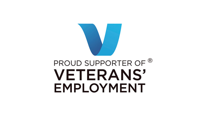 Proud Supporter of Veterans' Employment